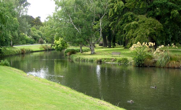  The river Avon flows through Christchurch. 