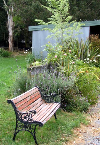  Sitting proudly in the lawn by the Stables Garden. 