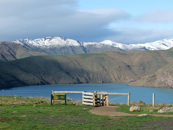  Lyttleton Harbour in Winter 