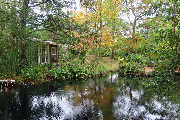 Pond Cottage and the Pond Paddock. Pond Cottage and the Pond Paddock.