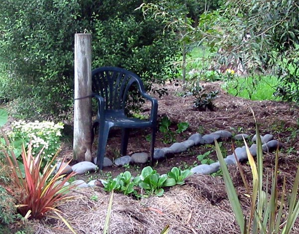  A stylish seat. 