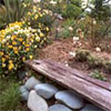 Dog-Path Garden Bench