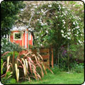 Pond Cottage in Spring