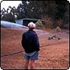 Irrigating The Frisbee Lawn