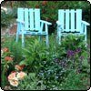  Blue Garden Seats 