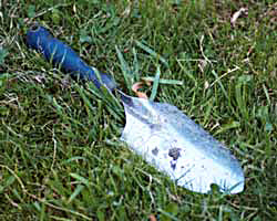  One of many versions of the faithful hand digger. 
