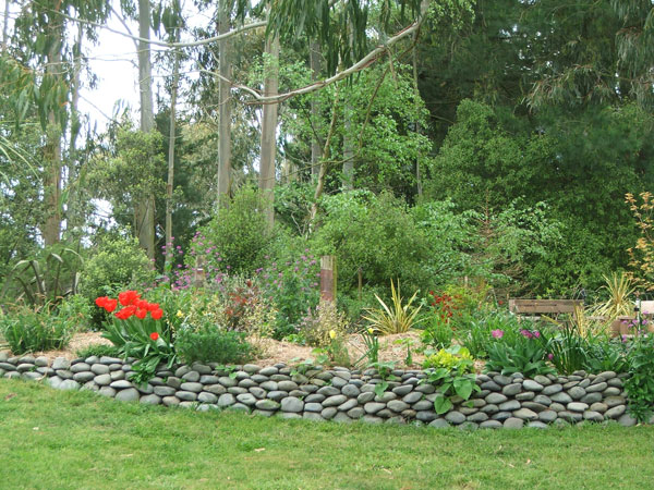 Stone Garden Wall