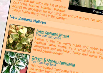  There are nearly 100 directories in Mooseys Country Garden website 